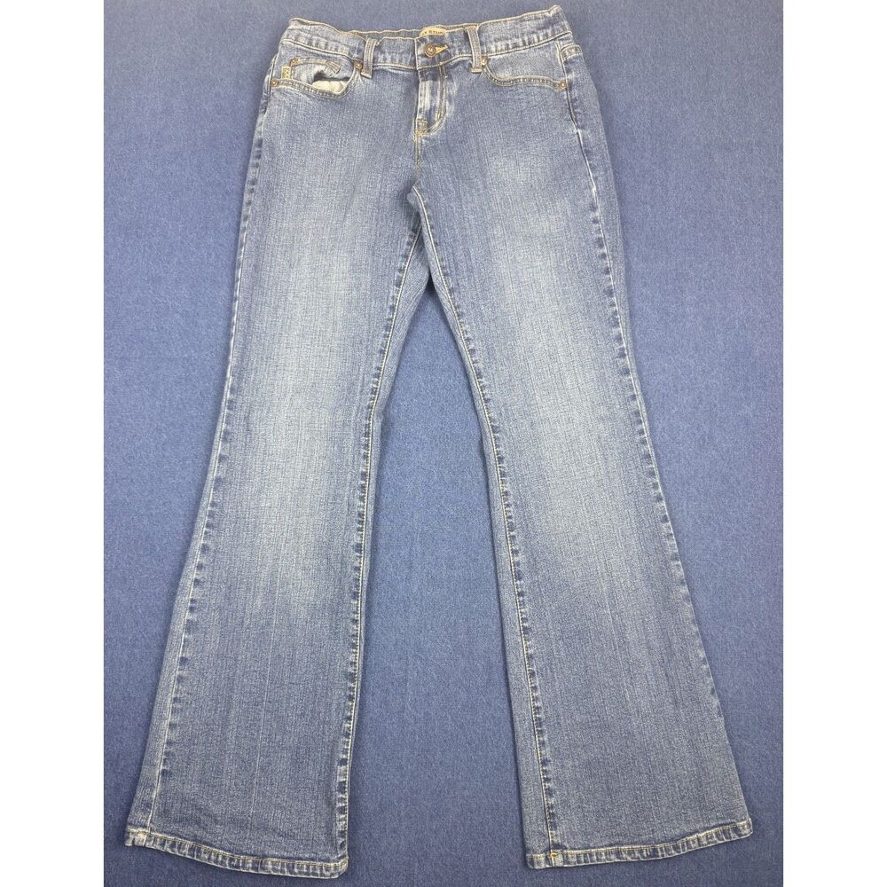 Max Studio Jeans Women’s Size 6 Blue Flare Bootcut Stretch Denim Y2K